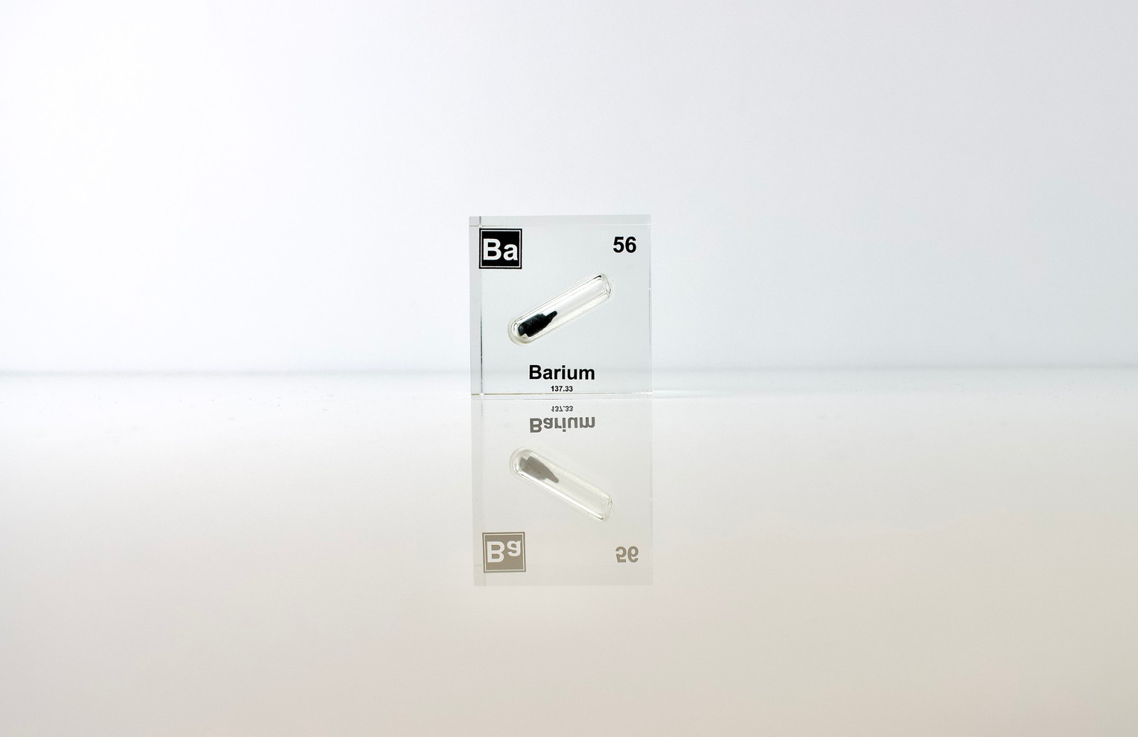 Barium Element Cube
