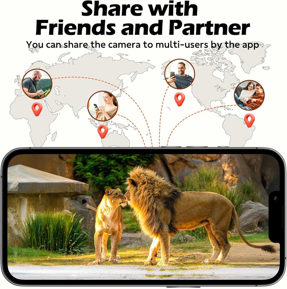 Cellular Trail Camera 3rd-Live View Remote Access Solar Power Game/Deer Camera