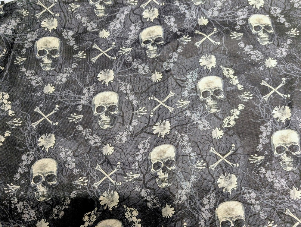 Door Draft Stopper, Cedar Filled, Draft Stopper, Window Draft Stopper, Skulls