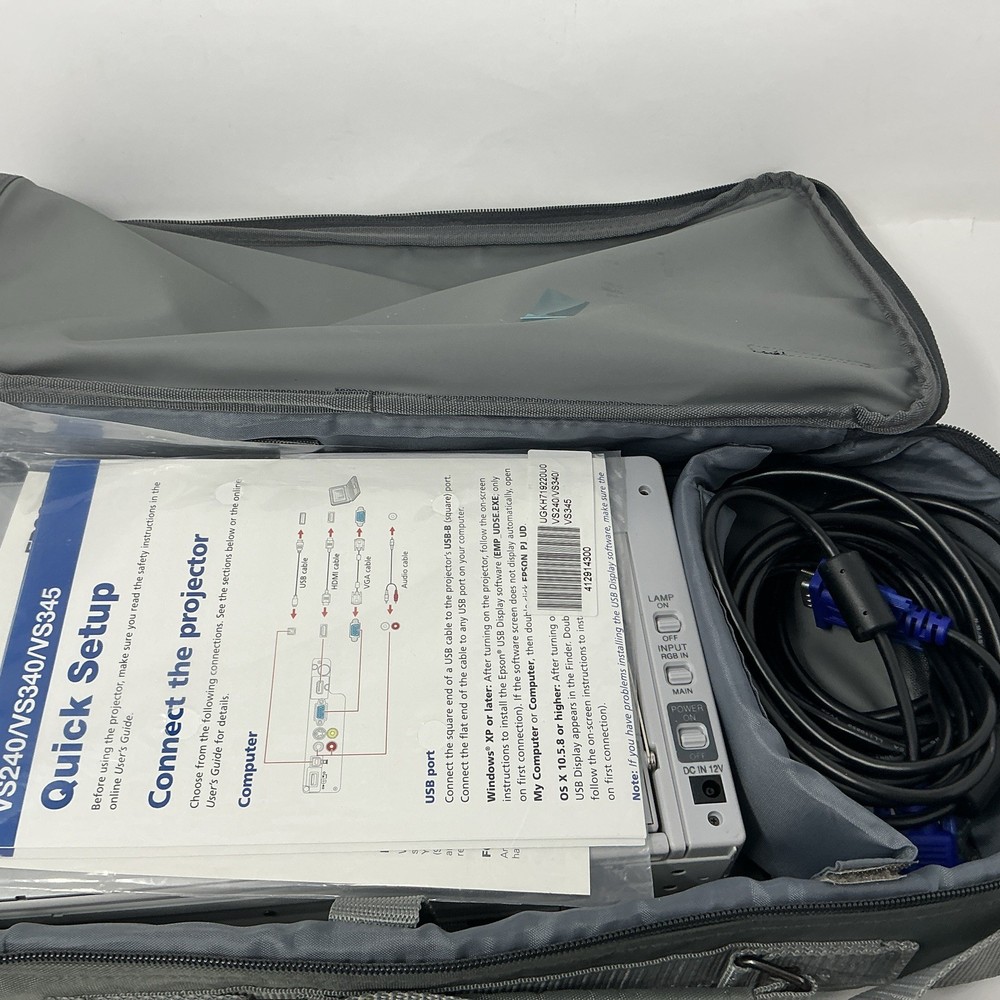 ELMO HV-110XG Visual Presenter With Case