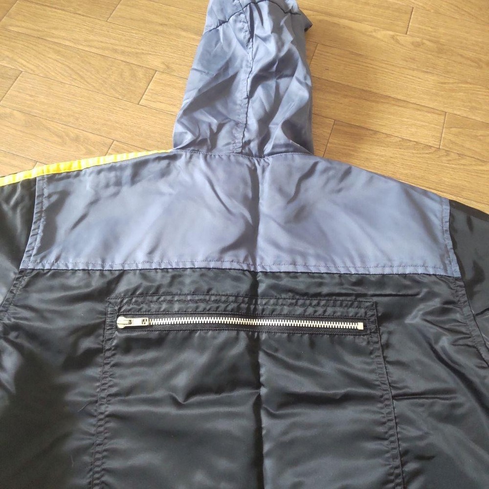 LEMONed hooded jacket hide