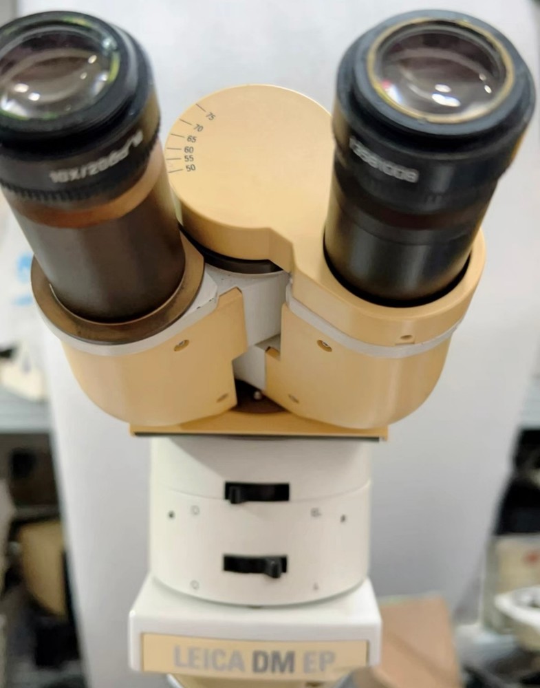 LEICA DM EP polarizing microscope full set