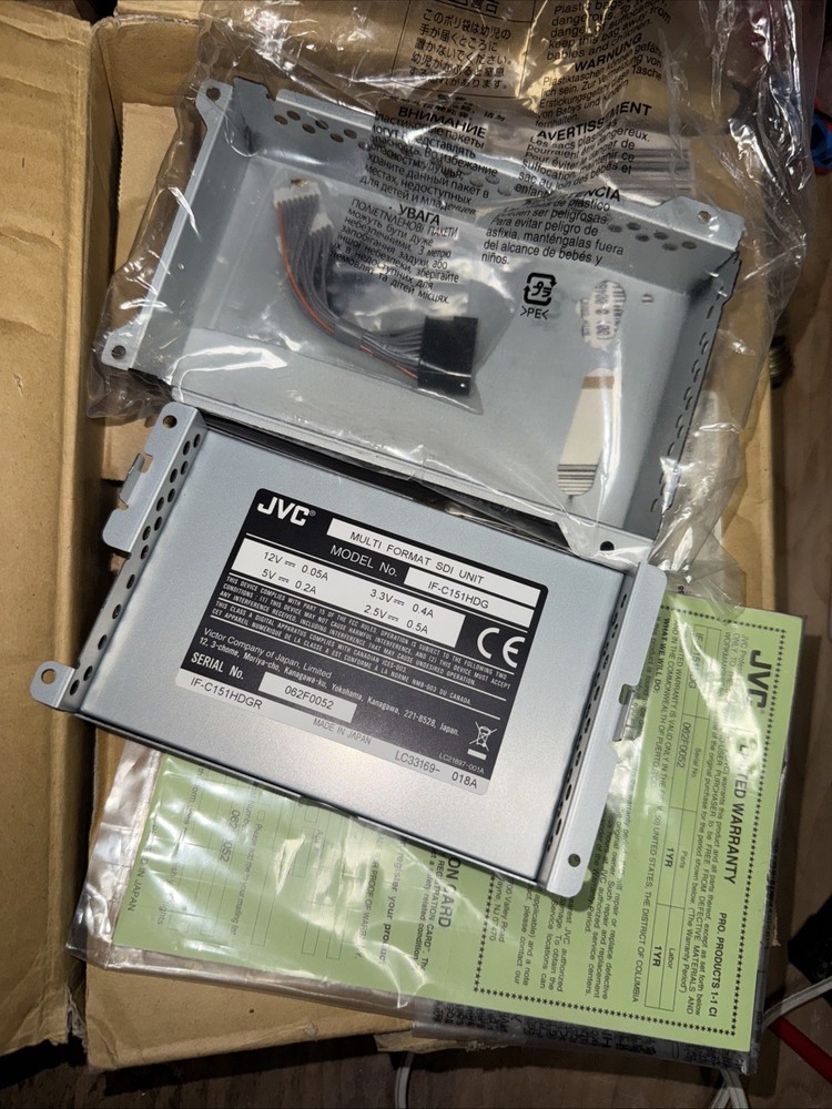Jvc IFC151HDG Multi Format SDI Unit