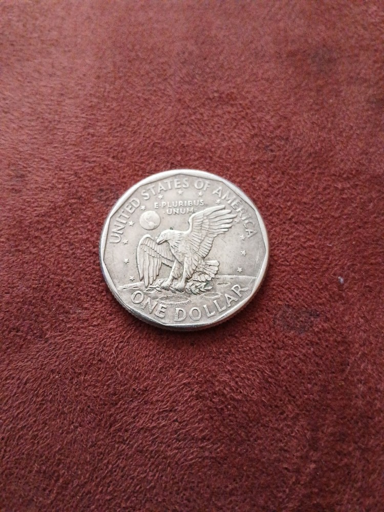 1999 Susan B. Anthony P Dollar Coin ERROR Thin Border