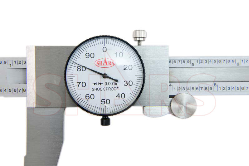 HEAVY DUTY 18" DIAL CALIPER LONG RANGE STAINLESS STEEL INSPECTION REPORT R}