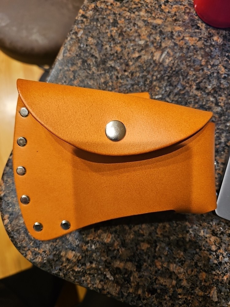 Leather Axe Sheath, Durable Hatchet Cover, Protector Case Cover Camping Accessor