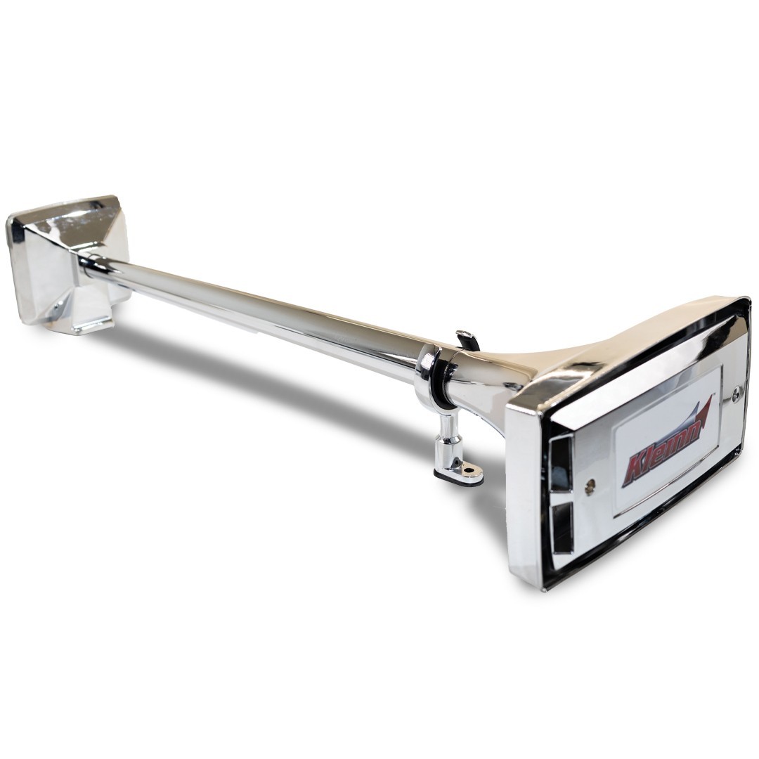 Kleinn 412 Chrome Roof Mount Single Horn, 22.75" - Chrome-Plated Stainless Steel