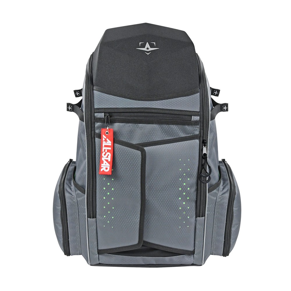 All-Star MVP Pro Baseball/Softball Player Backpack - Graphite