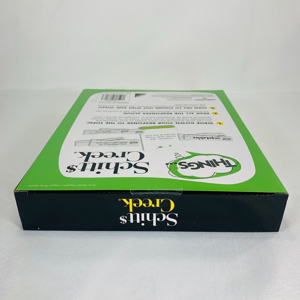 Schitts Creek A Delightful Sampling Things Card Game 100 Topic Cards