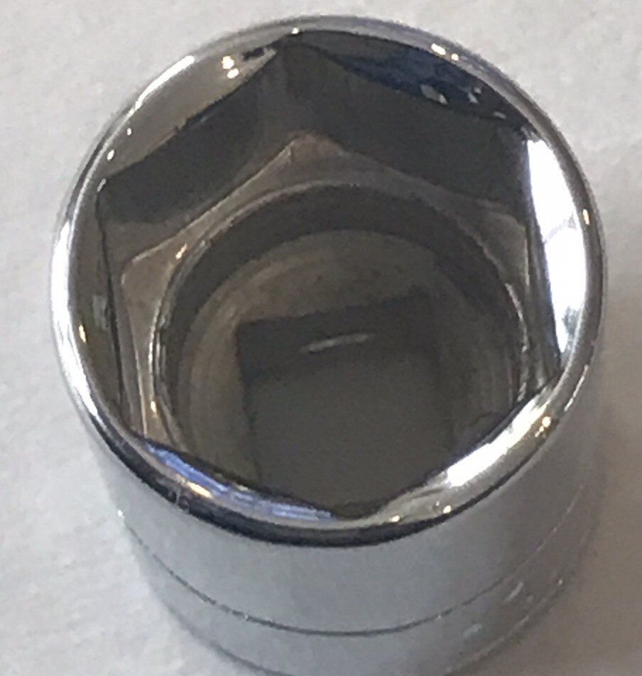SK 40916 1/4" Drive 1/2" Shallow 6-point Socket NOS