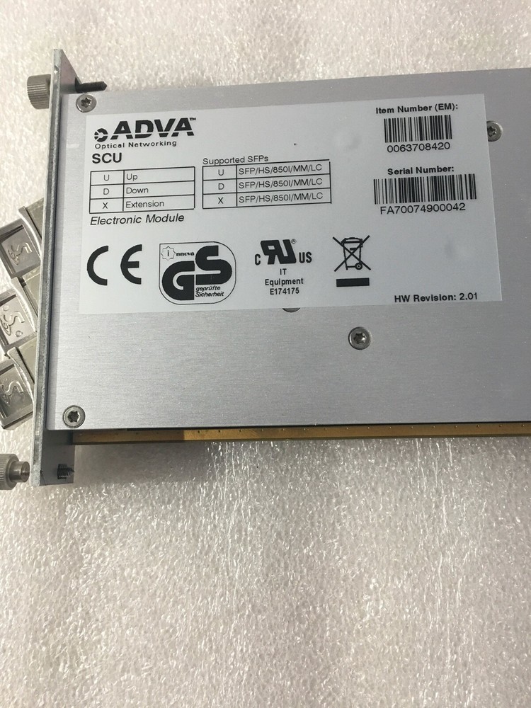 ADVA 0063708420-03 SCU