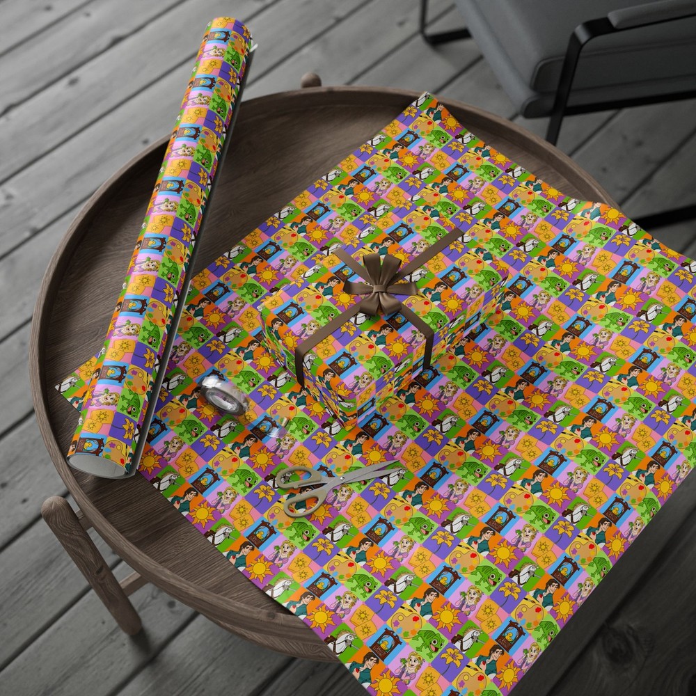 Tangled Gift Wrapping Papers 1pc Roll