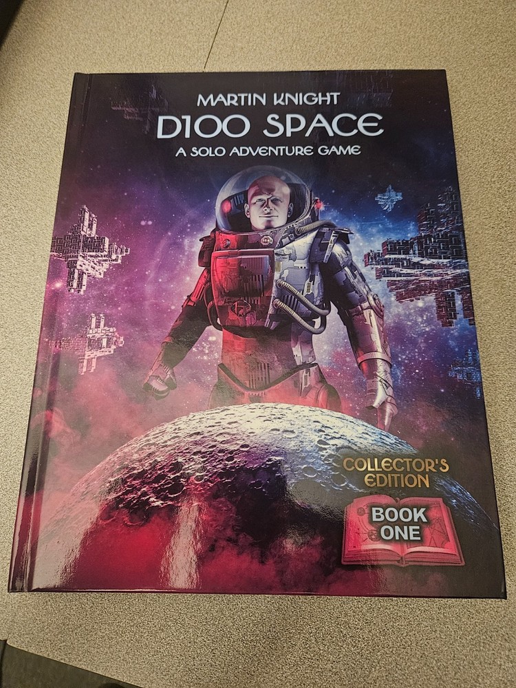 D100 Space Solo RPG Core Rulebook (MK Games) New!