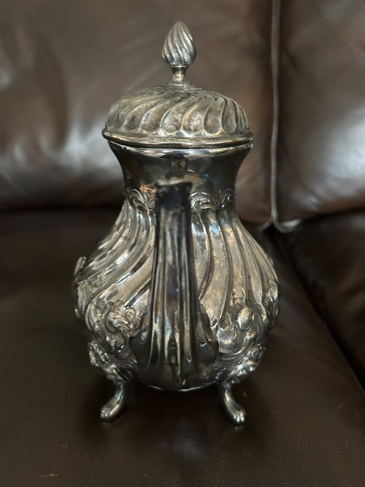 Antique Tea Pot Marked EPBM English Electro Plated