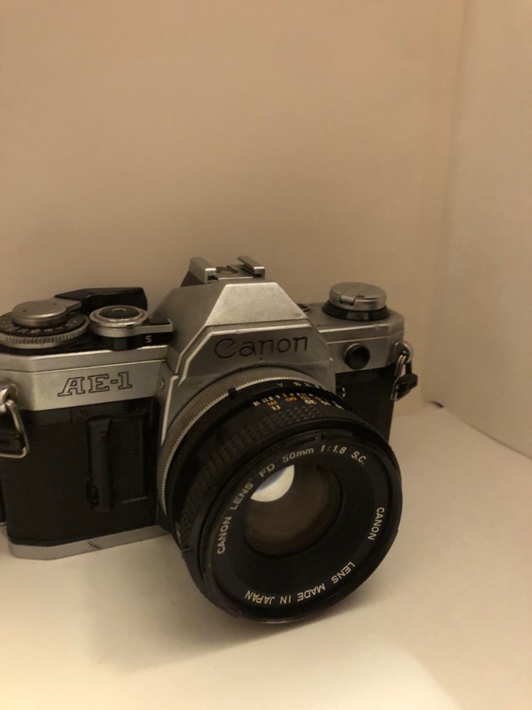 Canon ae-1 camera And Basic Lens