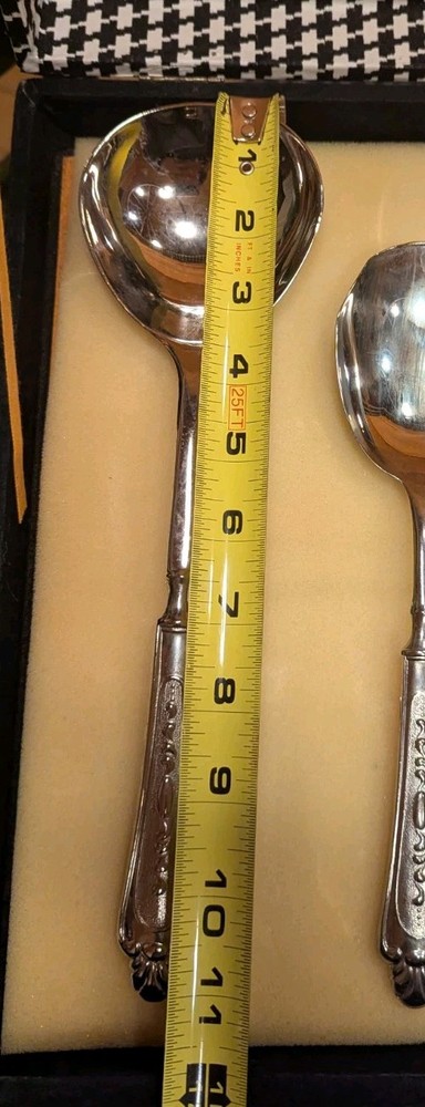 Vintage 1950s-60s 51 piece LBL Flatware Silverware Set Zinc PLATED!!!