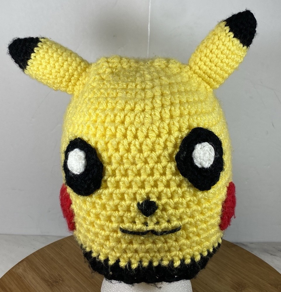 Pokémon Pikachu Beanie Hand Made