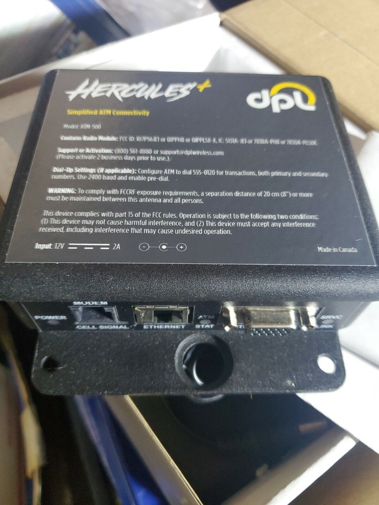 DPL Hercules Modem For ATMS - Does Transactions In Less Then 5 Seconds!!