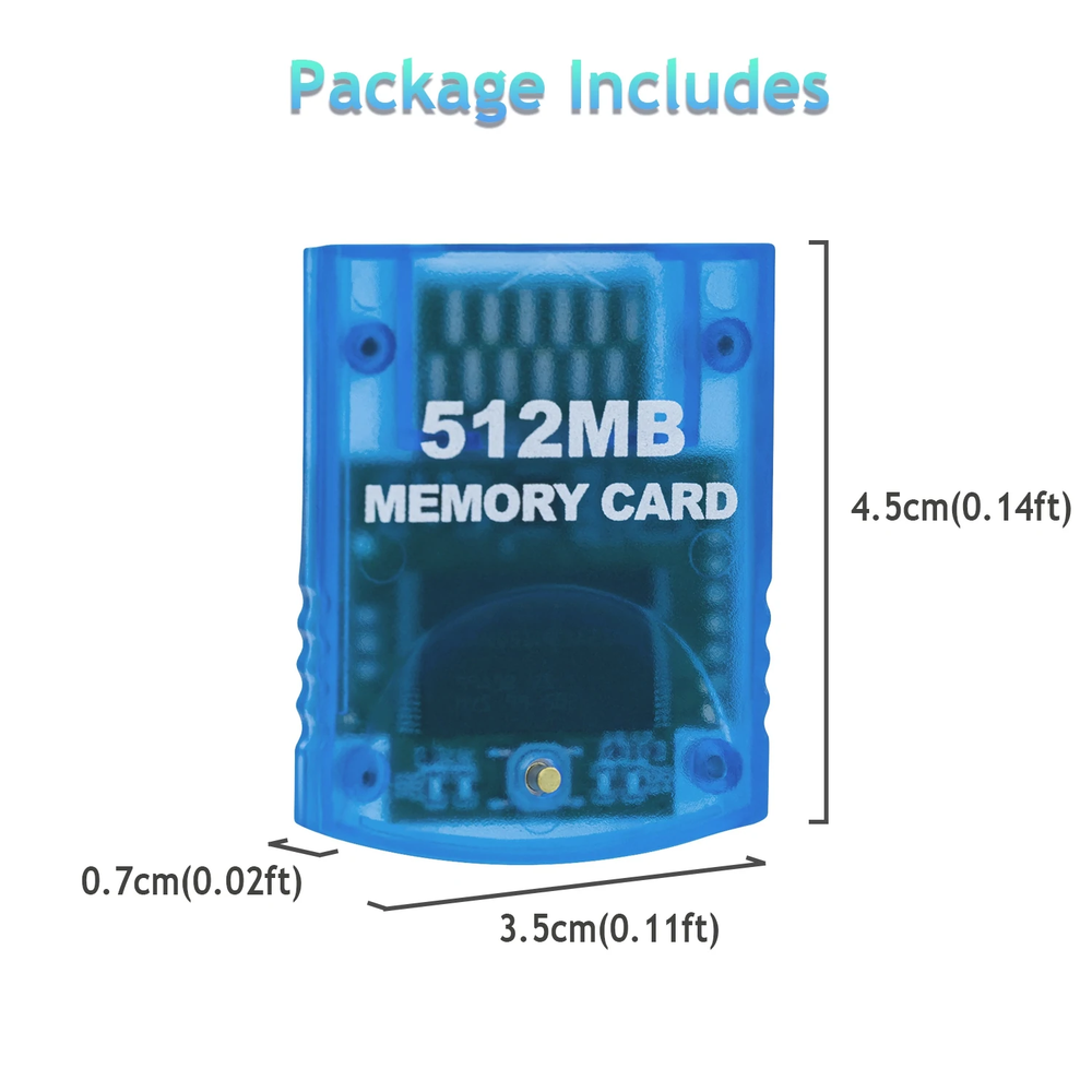 512MB Memory Card for Wii/Gamecube
