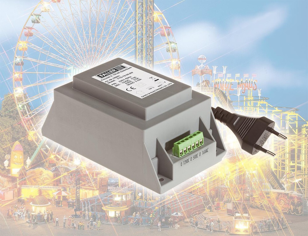 FALLER 180641 Transformer 50 VA (3.1 A) Alternating Current
