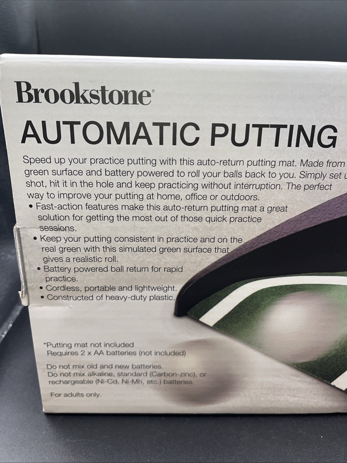 Brookstone Automatic Return Putting Cup