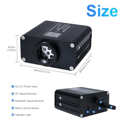 16W Twinkle+Sound Mode RGBW Light Source Engine Driver Small Size 16W Twinkle