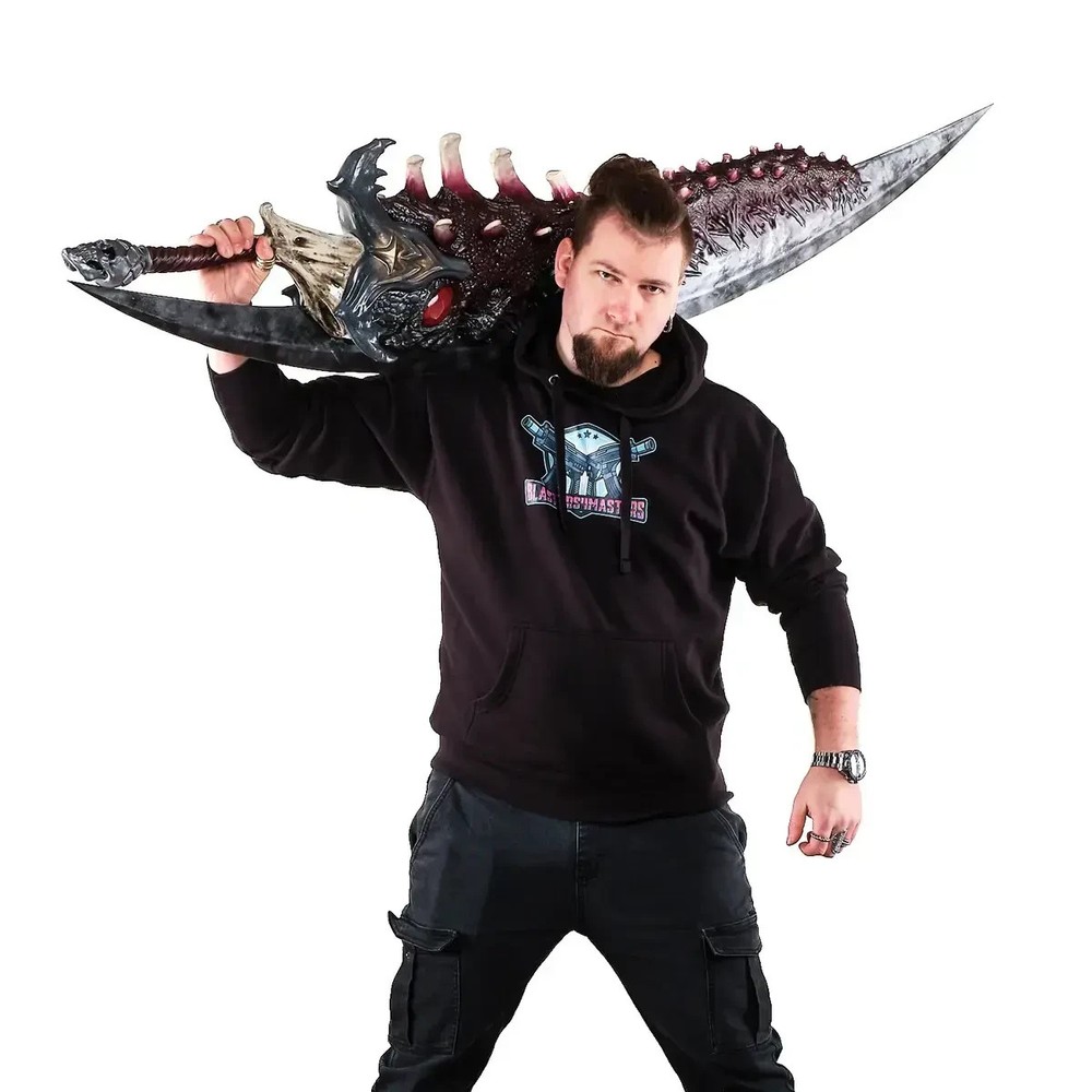 3d printed Sparda Devil Arm Devil May Cry sword Prop Replica Cosplay 1/1