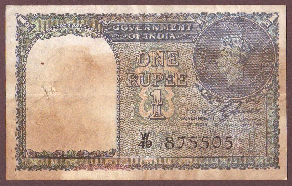 INDIA   1 Rupee 1940