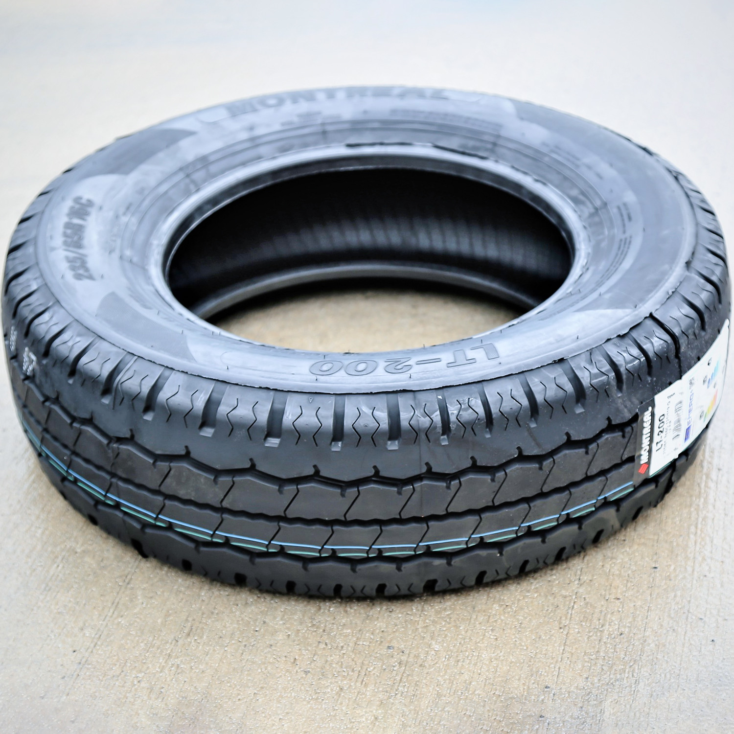 2 Tires Montreal LT-200 235/65R16C Load F 12 Ply Commercial