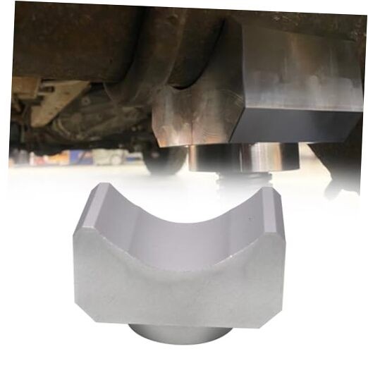 Lifting Axle Saddle Axle Adapter Compatible with Hydraulic Jack Bottle Jack