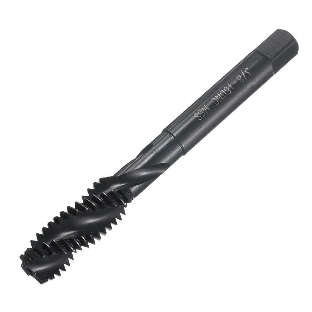 Spiral Flute Thread Taps 3/8-16 UNC H2 Machine Threading Tap Bit Nitrided Coated