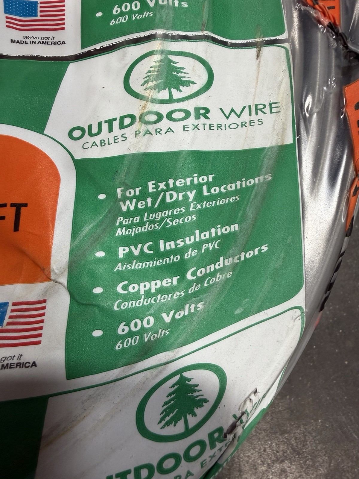 Southwire 250-ft 10/2 Solid UF-B Wire with Ground, By-The-Roll - Model 13056755