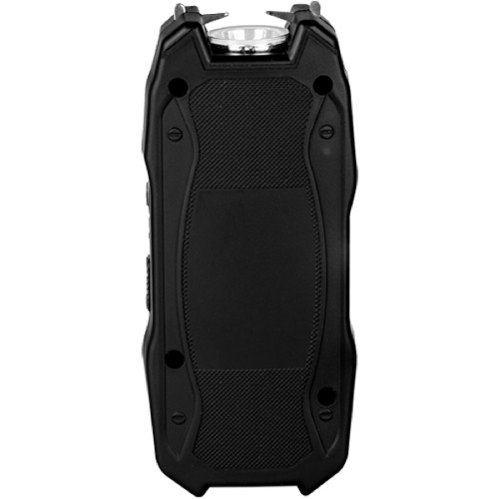 Hot Shot Stun Gun Black 90 Million volts Rechargeable Flashlight battery Meter