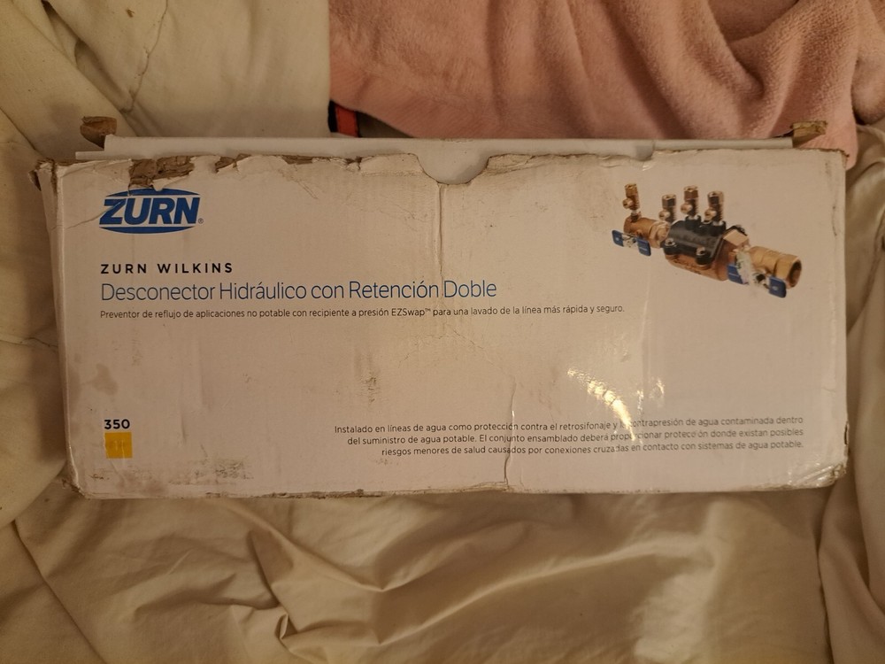 Zurn Wilkins 350 Double Check Backflow Preventer Backflow Preventer