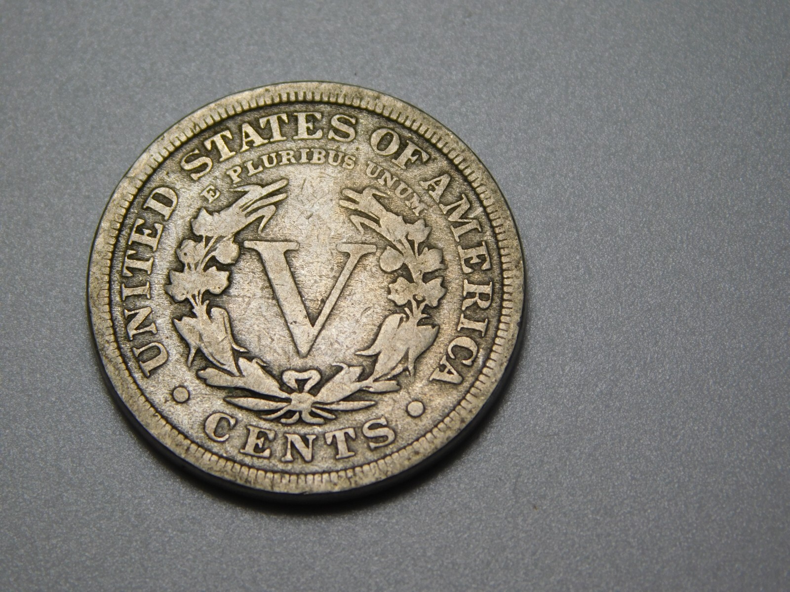 US COIN 1909 LIBERTY HEAD V NICKEL