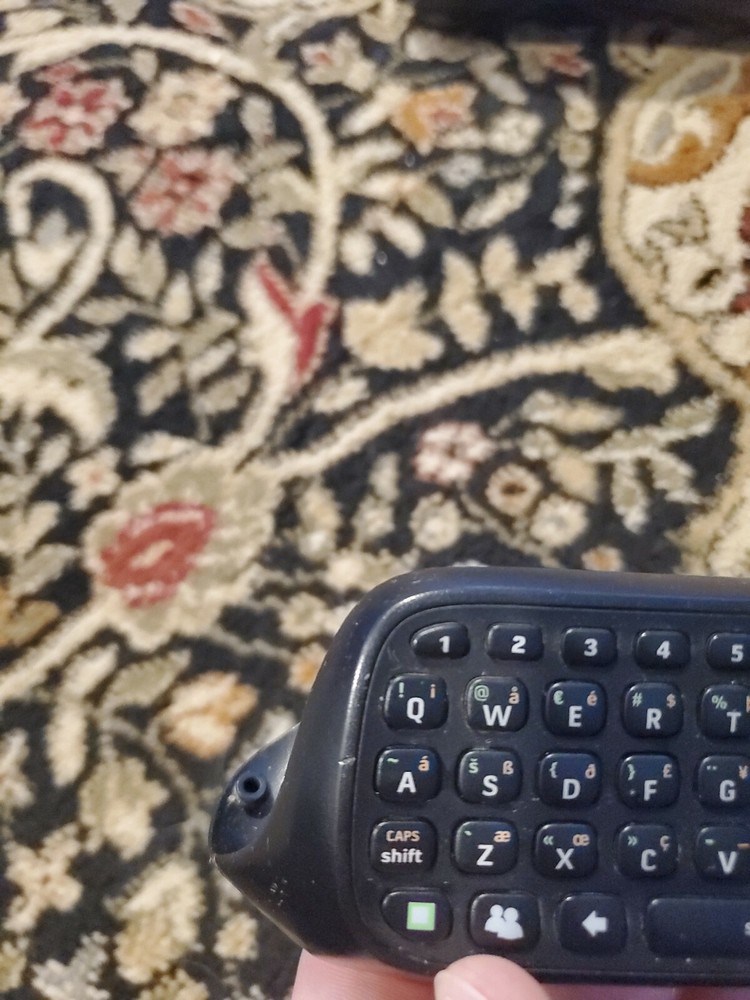 Black Chat Pad Keyboard Controller Keypad For XBOX 360 Controller Messenger