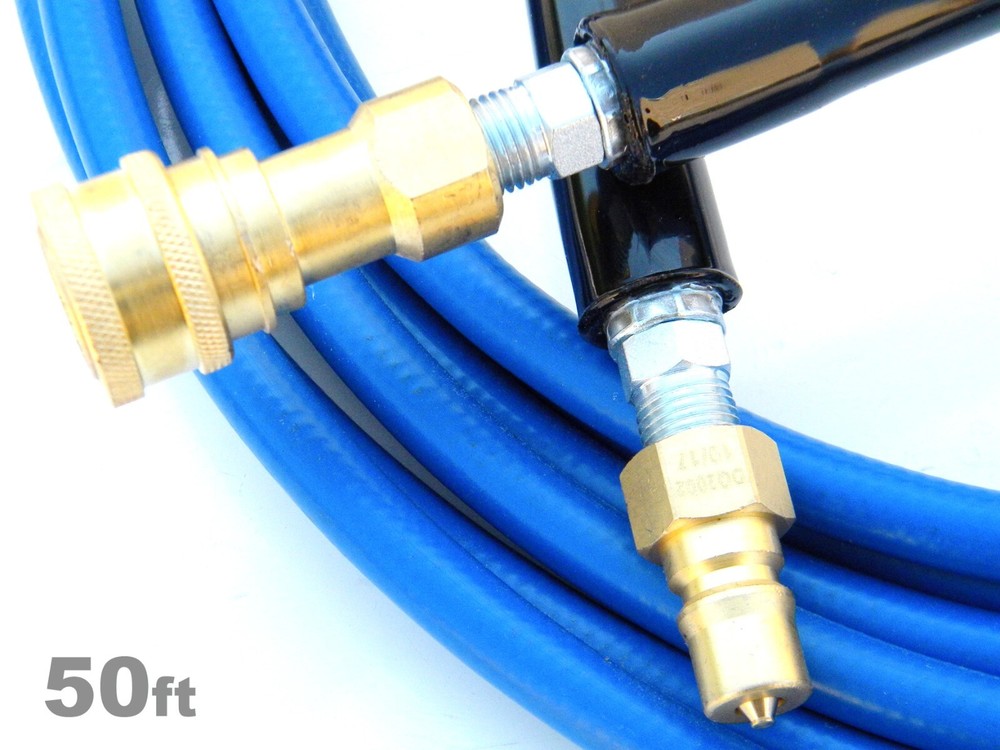 carpet cleaning solution hose 50ft W/QD