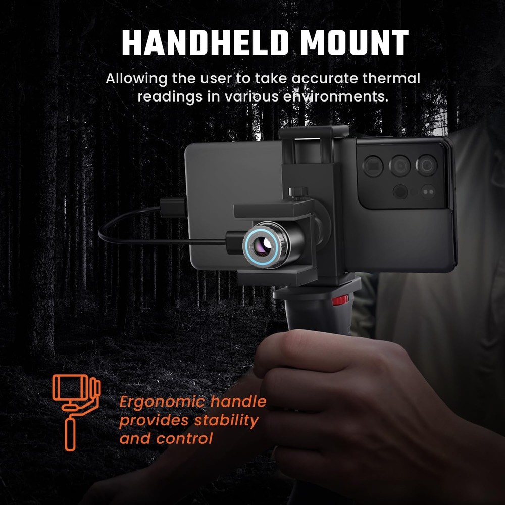 MiLESEEY TNV30i Thermal Imaging Monocular Night Vision Camera for Android, 15...
