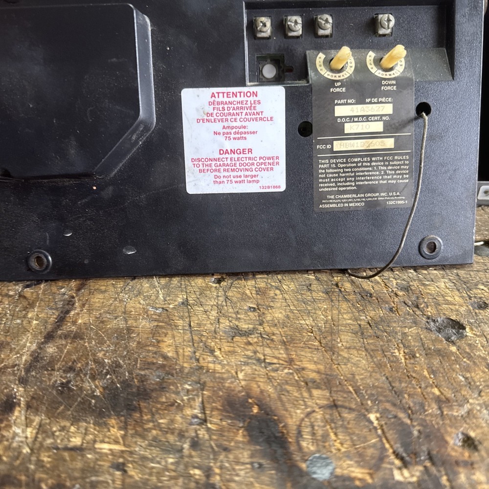 41A3627 Chamberlain Logic Board GREY Learn Button