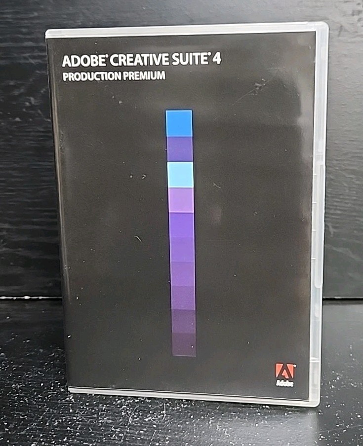 Adobe Creative Suite 4 Production Premium ~ Mac OS  ~ Full Version with Serials