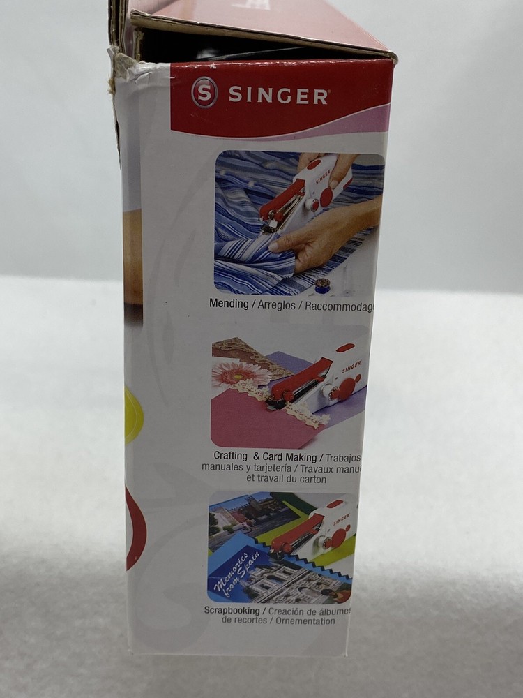 SINGER Stitch Sew Quick Handheld Cordless Mending Machine - New Open Box