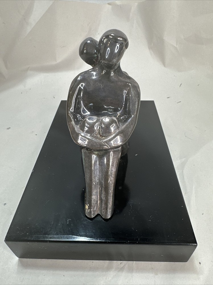 Silver Touch Lebitski Sterling Silver Electroform Figurine Vintage