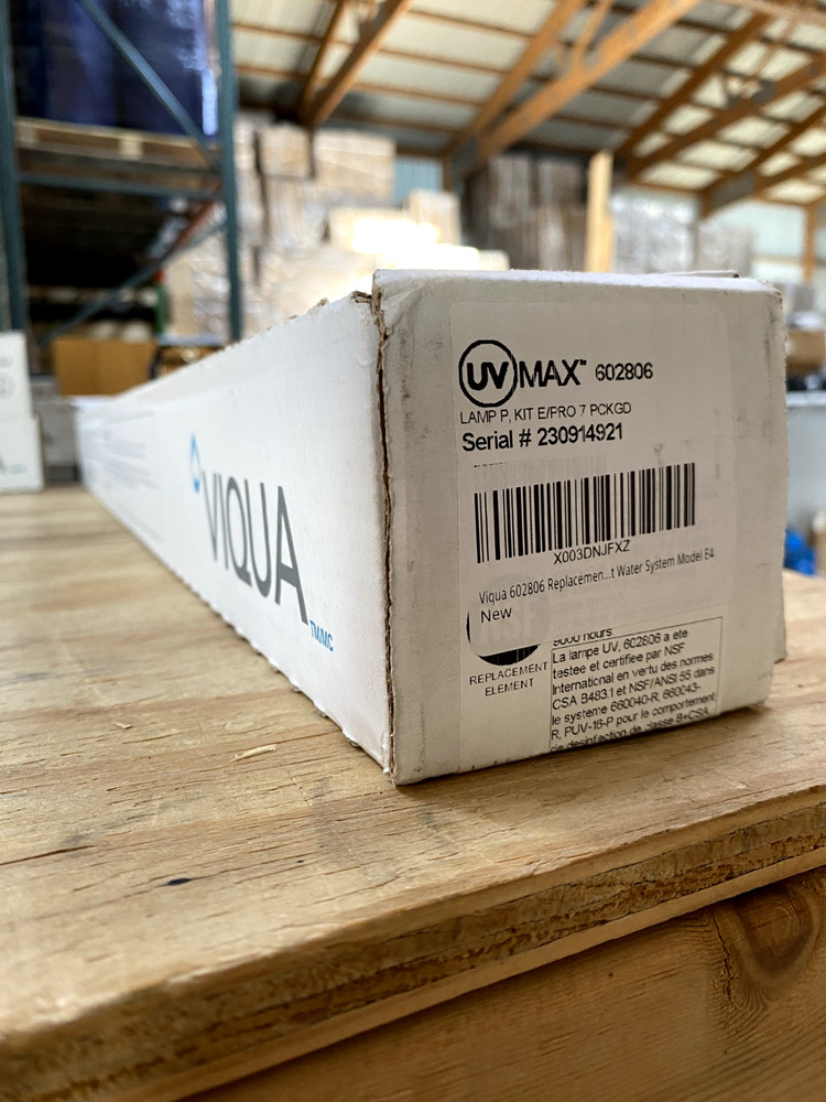 Viqua 602806 Genuine UV Lamp for UVMax E, E+, E4, and E4+ (Open Box & Tested)