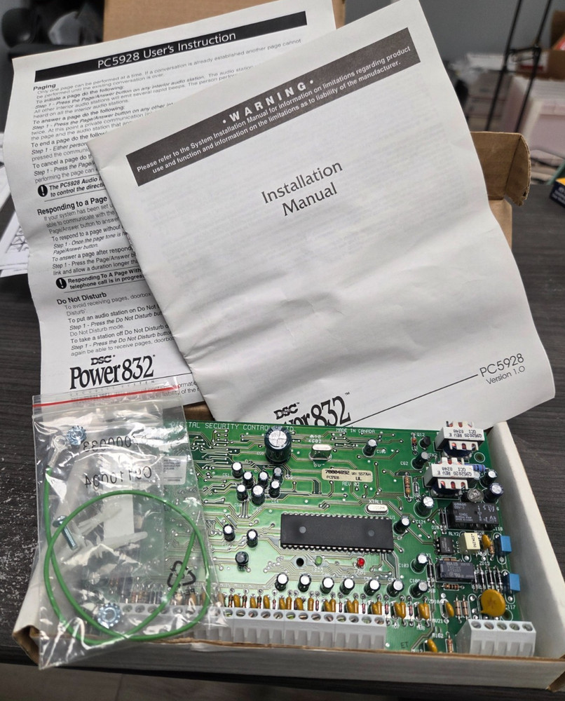DSC Security PC5928 Intercom CONTROL BOARD NEW
