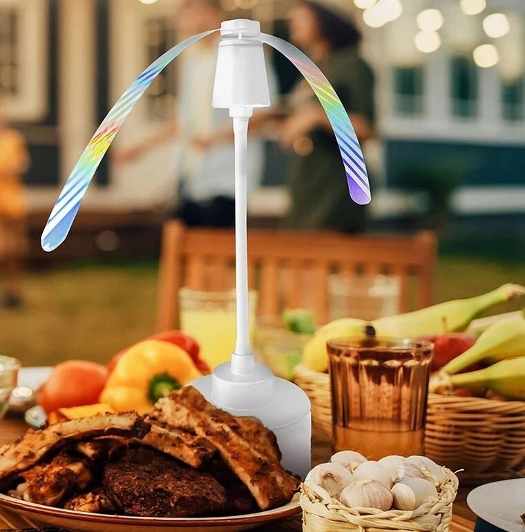 Tech Squared Fly Fan, 2pk - White