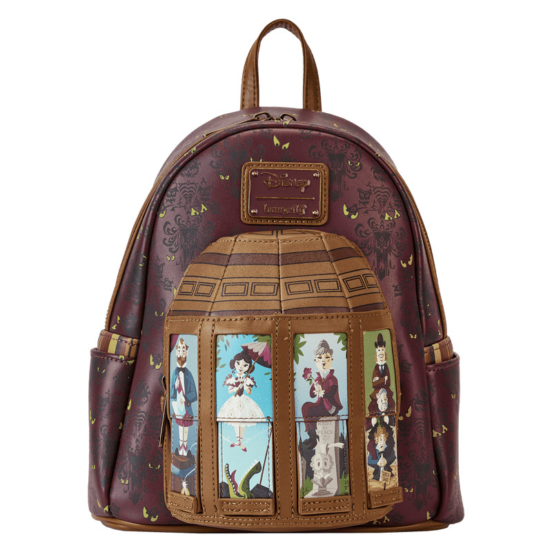 Loungefly Disney Haunted Mansion Stretching Room Portraits Mini Backpack