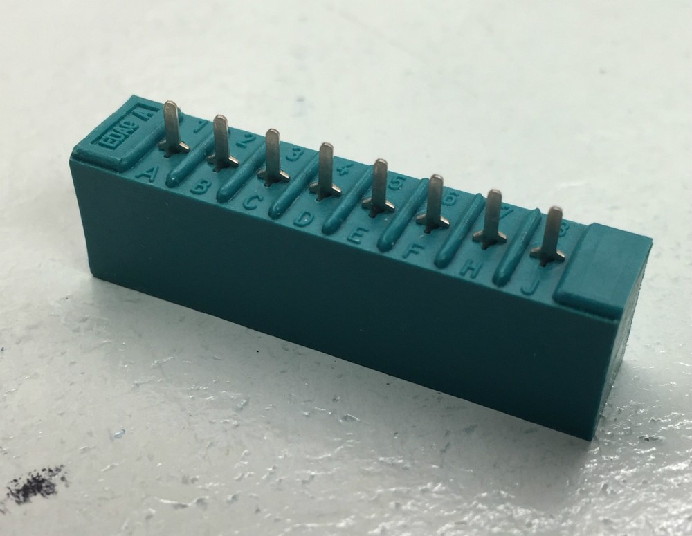 3 pk Card Edge Connector Circuitron Tortoise & Smail Switch Machine  New/Green