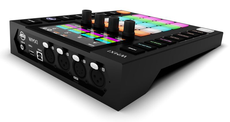 American DJ WMX1 MK2 Wolfmix Powered Standalone DMX LED Lighting Controller ADJ