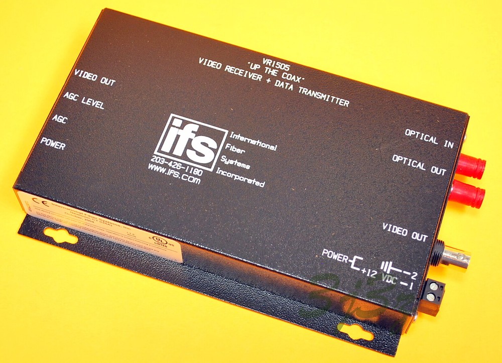 GE Security VR1505 IFS Video Receiver & Data Transmitter