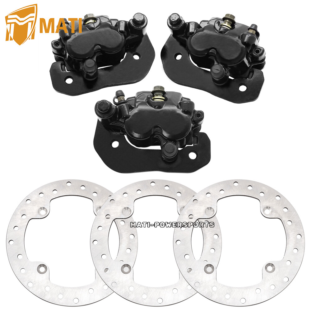 Front/Rear Brake Disc&Calipers for Can-Am Outlander 1000 850 800 650 570 500 450